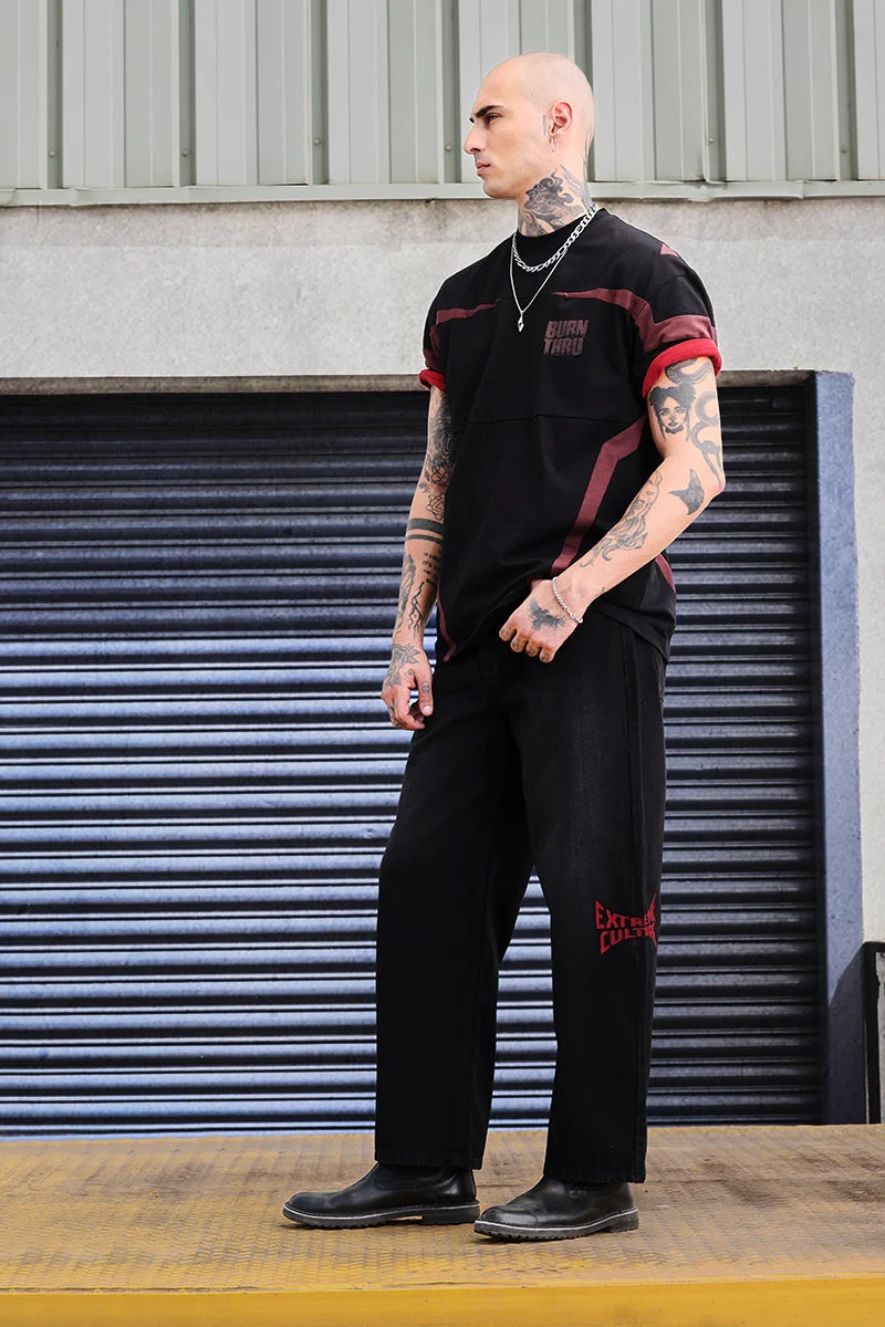 سنيتش GRIND Extreme Culture Baggy Jeans